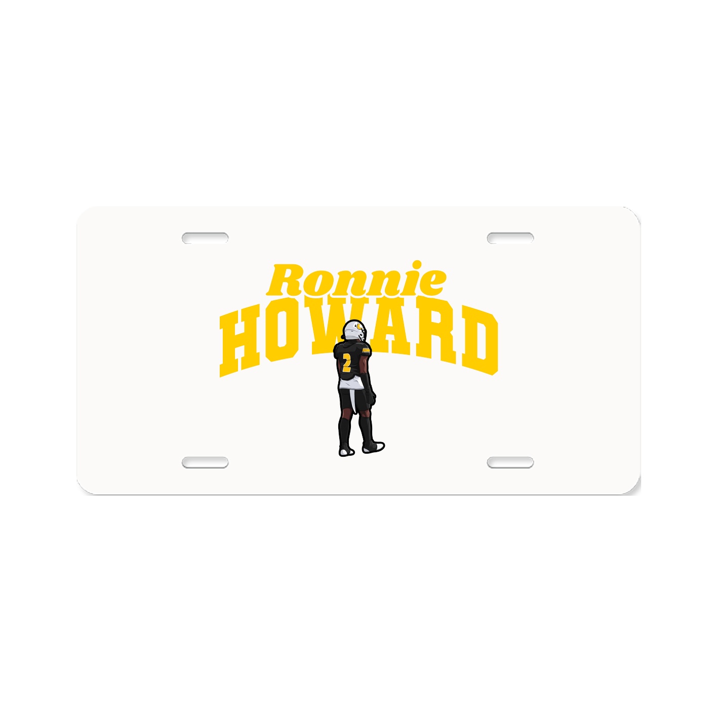 License Plate — Signature Arch in Classic