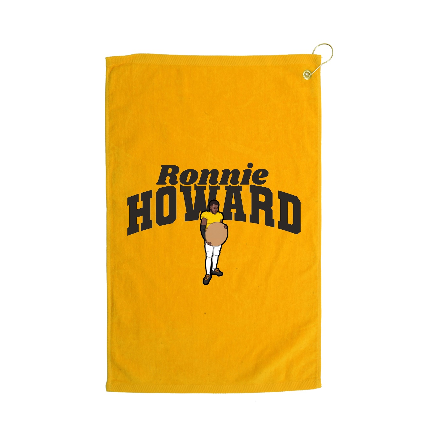 Golf Towel — Signature Arch in Gold