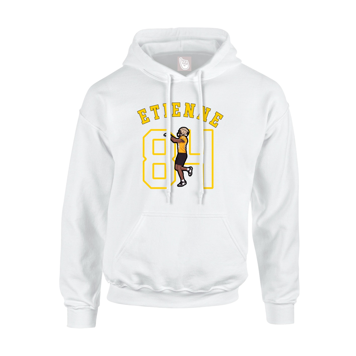 Youth Hoodie — Shirsey Arch in White
