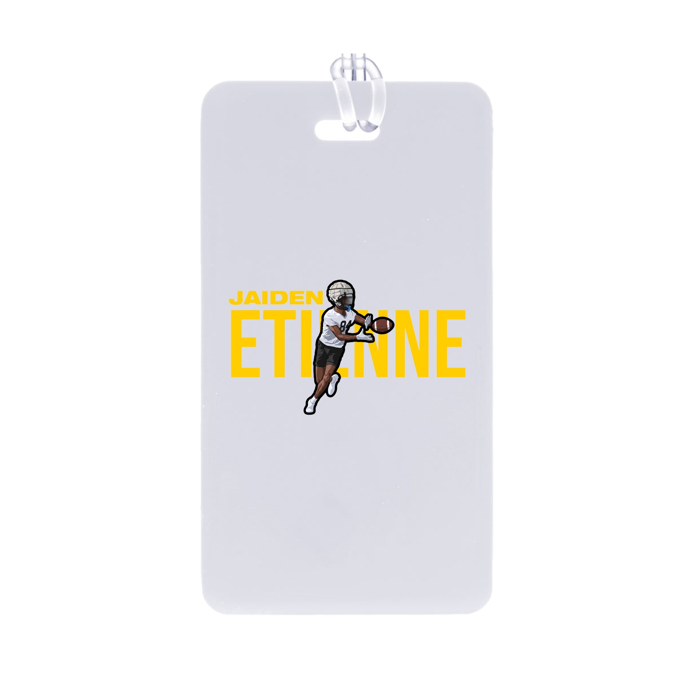 Bag Tag — Player Name in Classic