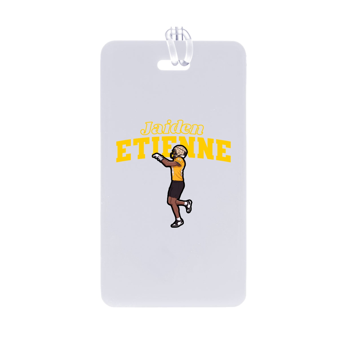 Bag Tag — Name Arch in Classic