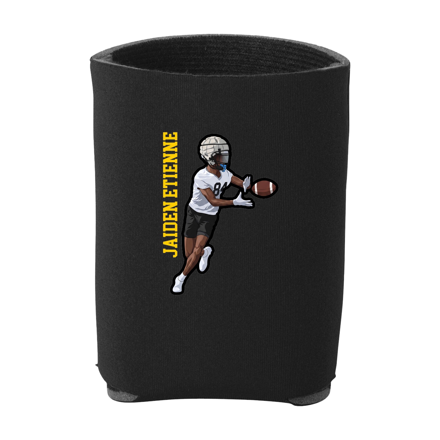 Can Holder — Name Vertical in Black