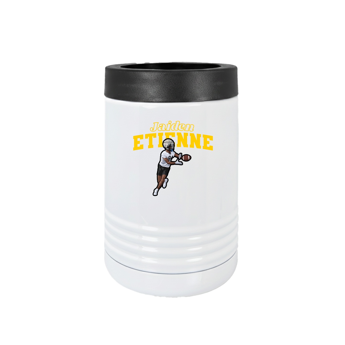 Beverage Holder — Name Arch in White