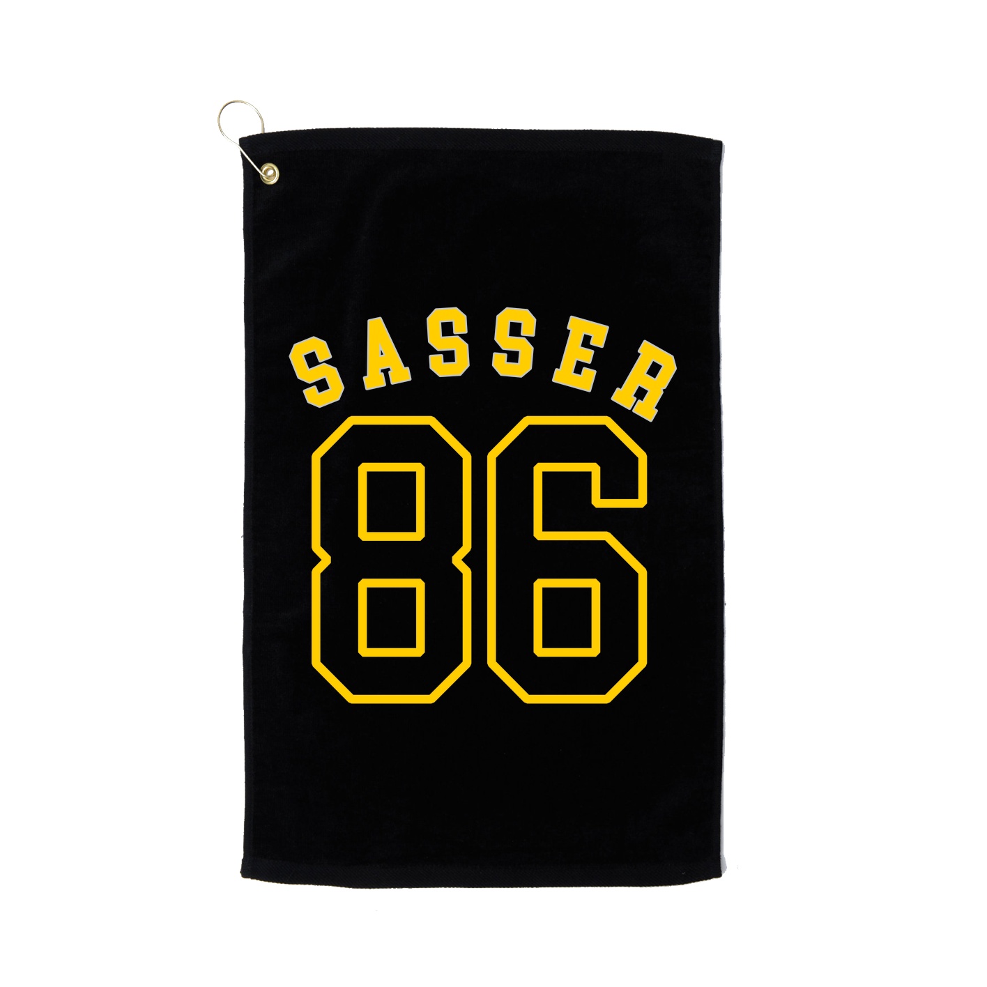 Golf Towel — Shirsey Arch in Black