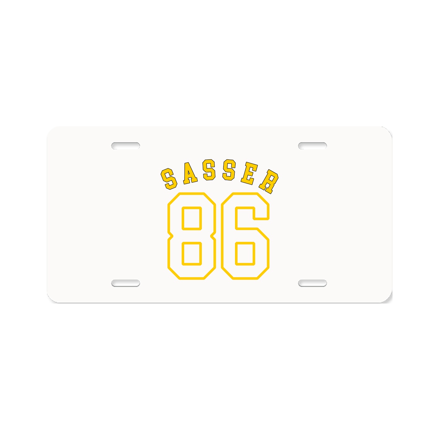 License Plate — Shirsey Arch in Classic