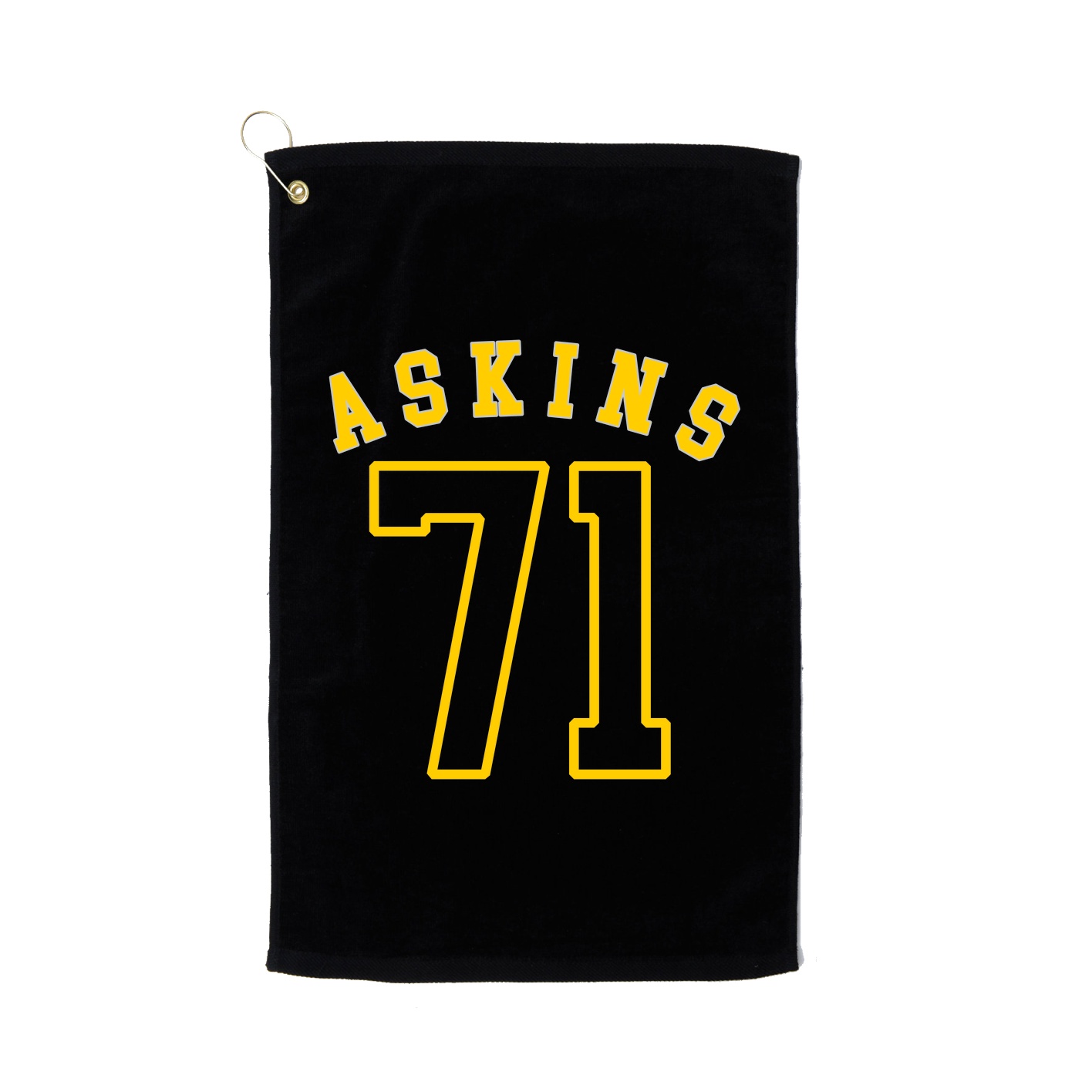 Golf Towel — Shirsey Arch in Black