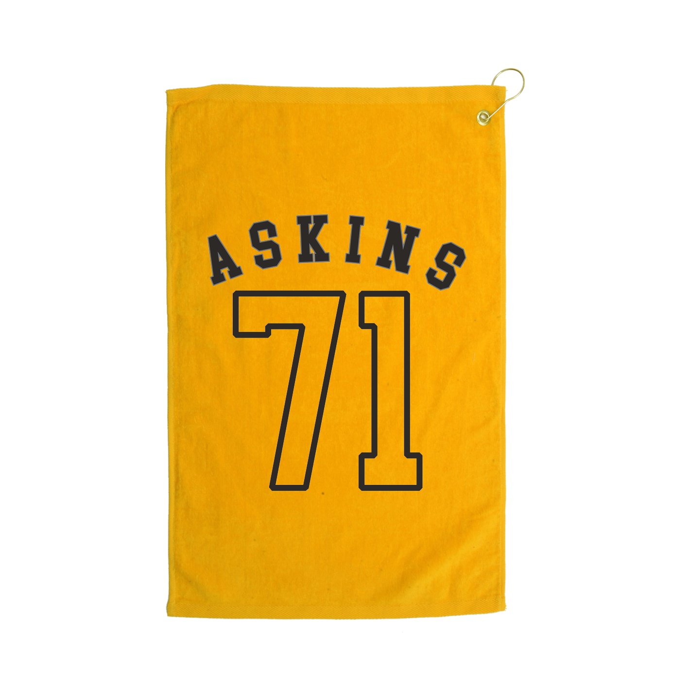 Golf Towel — Shirsey Arch in Gold
