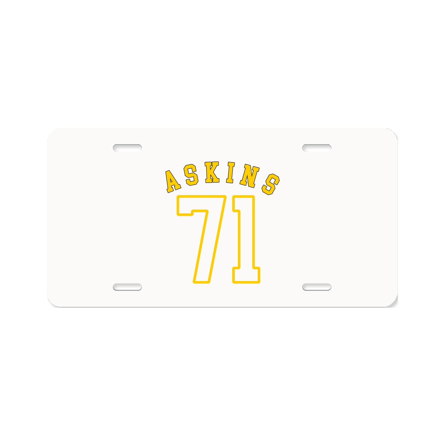 License Plate — Shirsey Arch in Classic