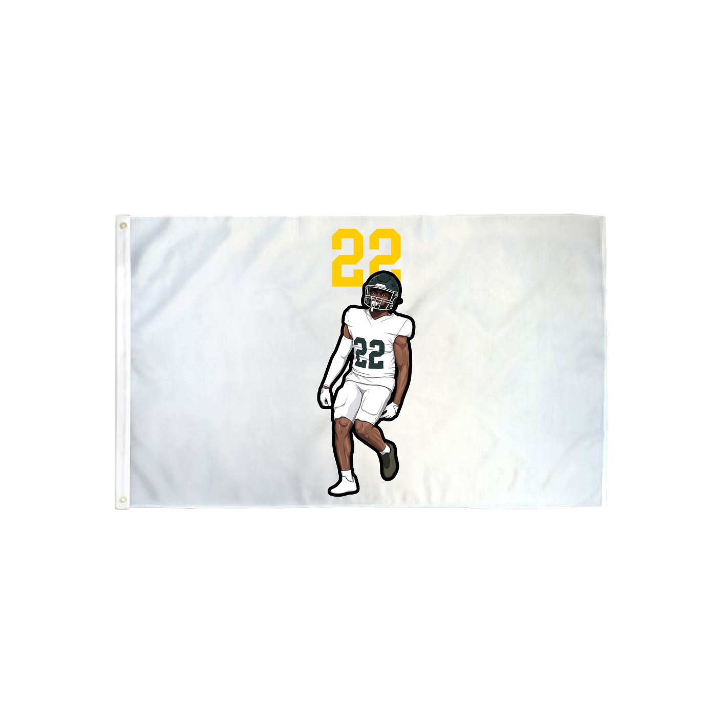 3x5 Flag — Number Top in Classic