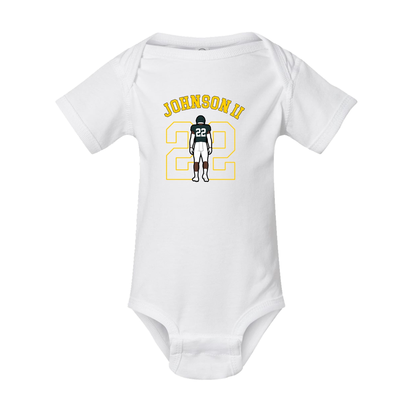 Baby Onesie — Shirsey Arch in White