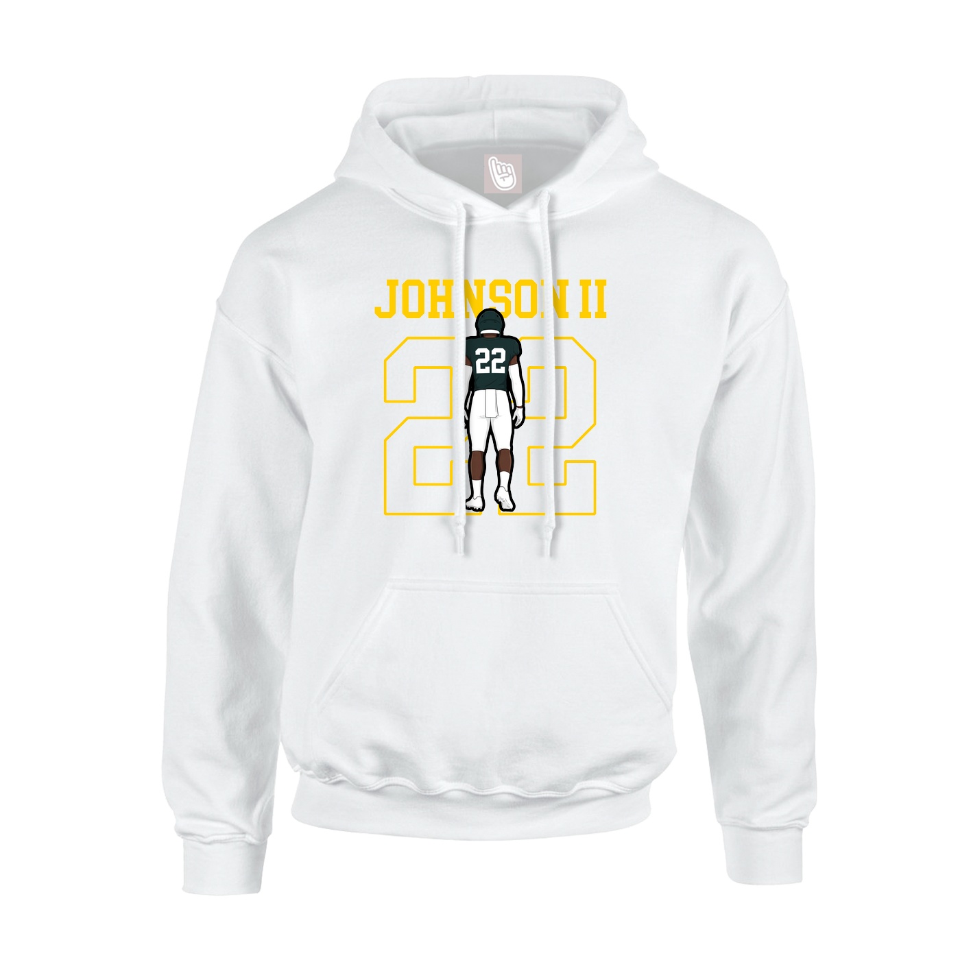 Hoodie — Shirsey in White
