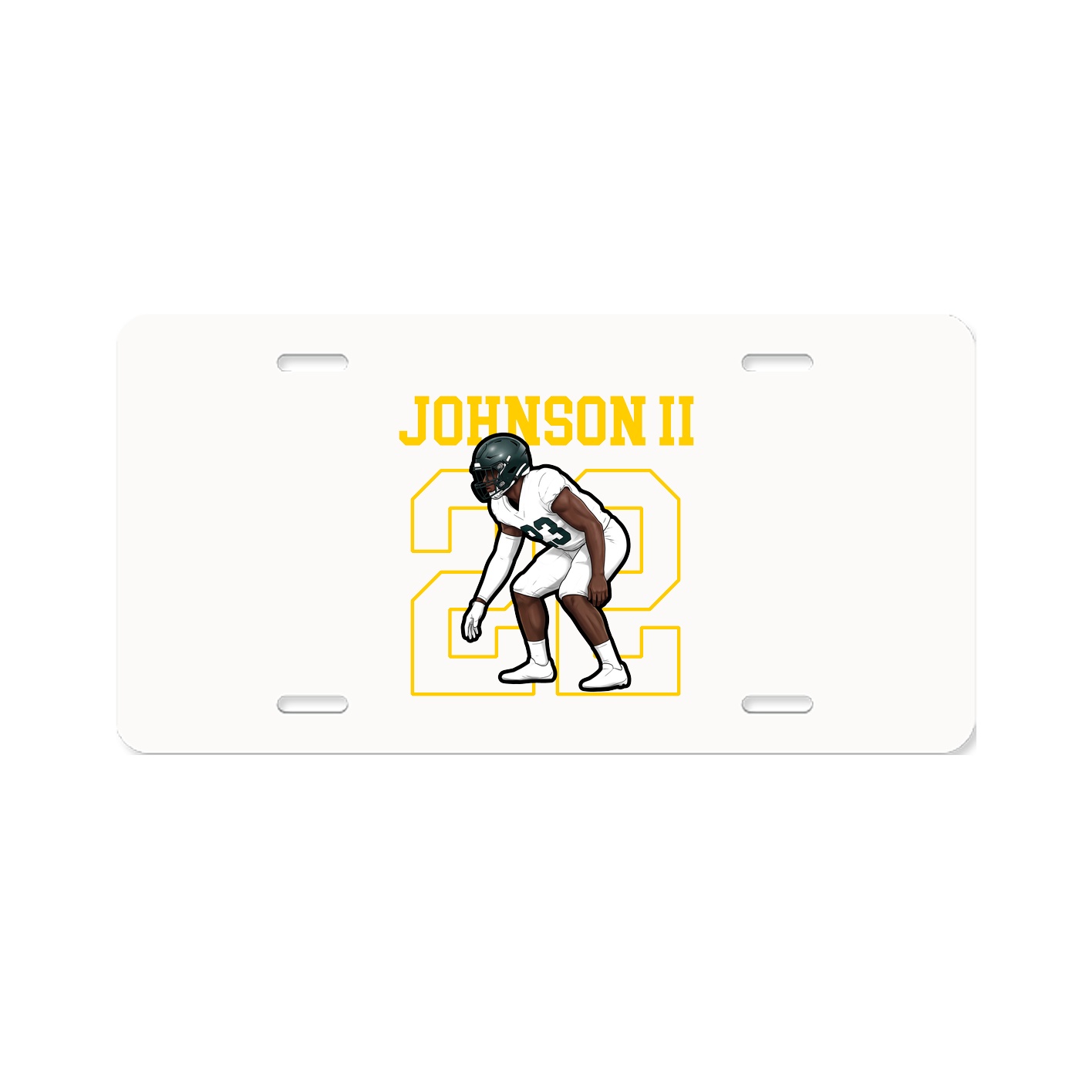 License Plate — Shirsey in Classic