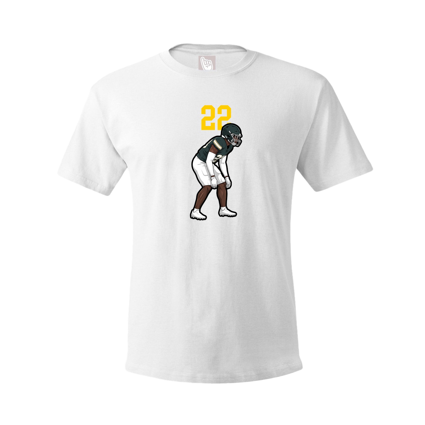 Tee — Number Top in White