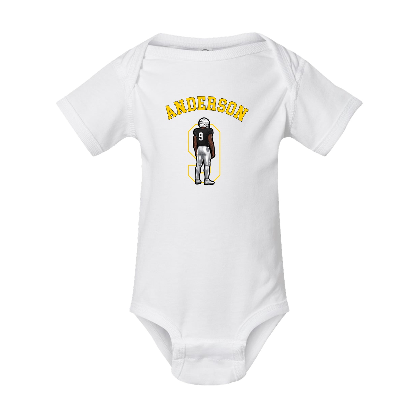 Baby Onesie — Shirsey Arch in White