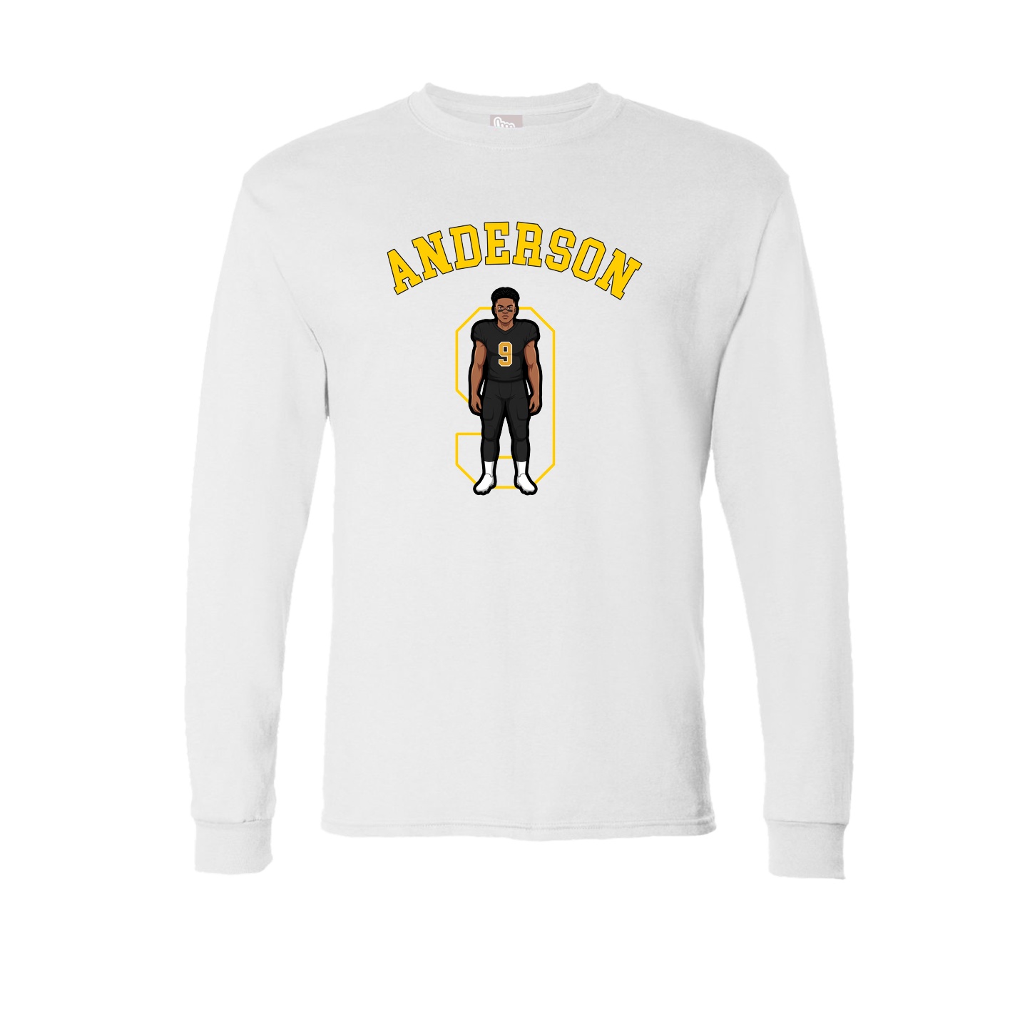 Long Sleeve Tee — Shirsey Arch in White