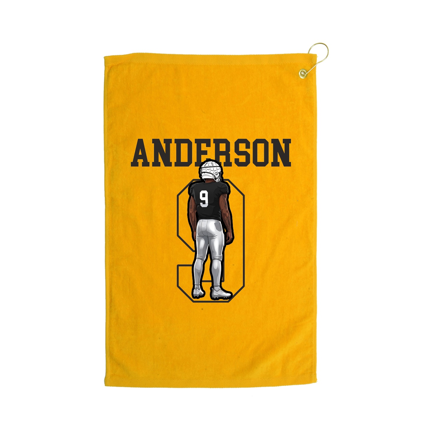 Golf Towel — Shirsey in Gold