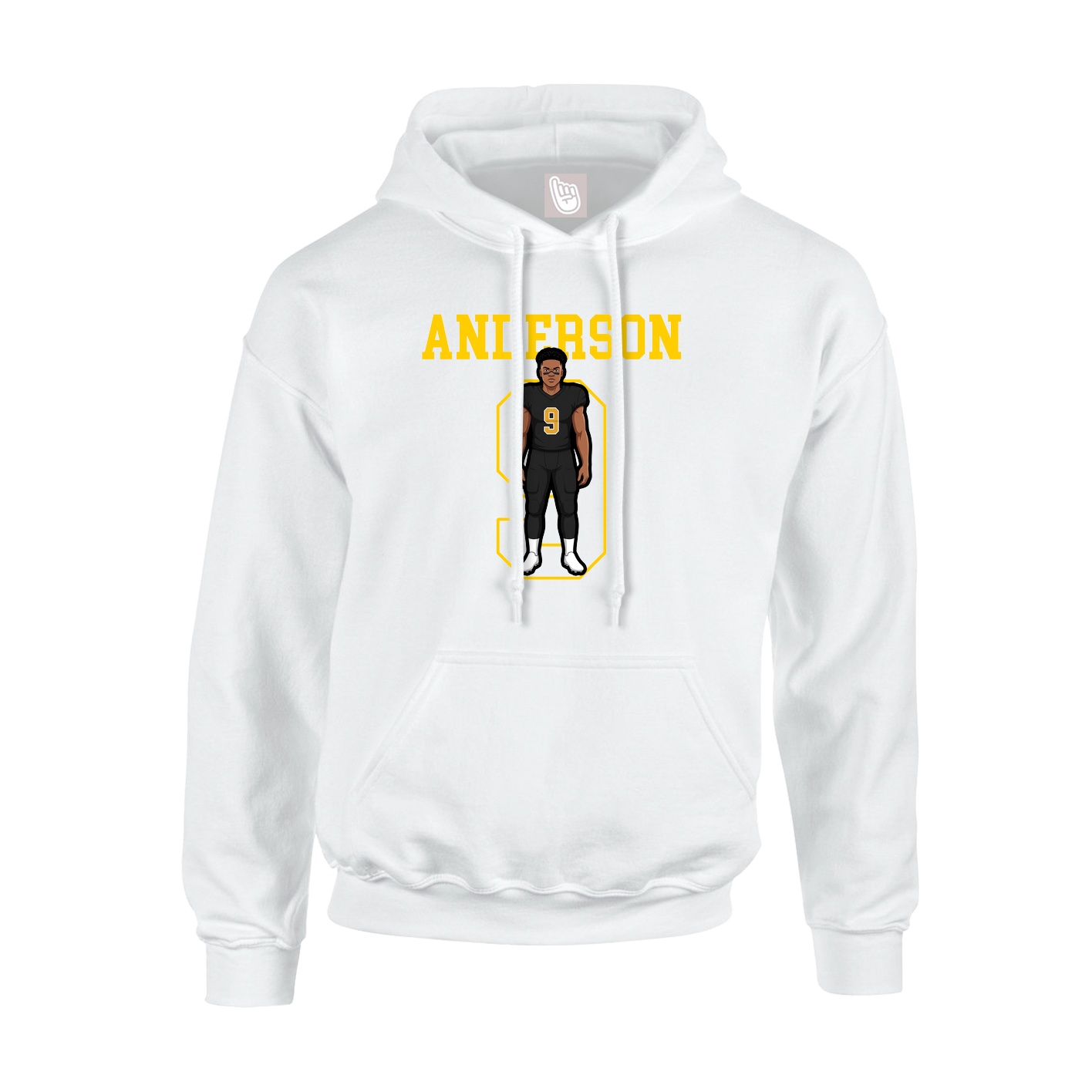 Hoodie — Shirsey in White