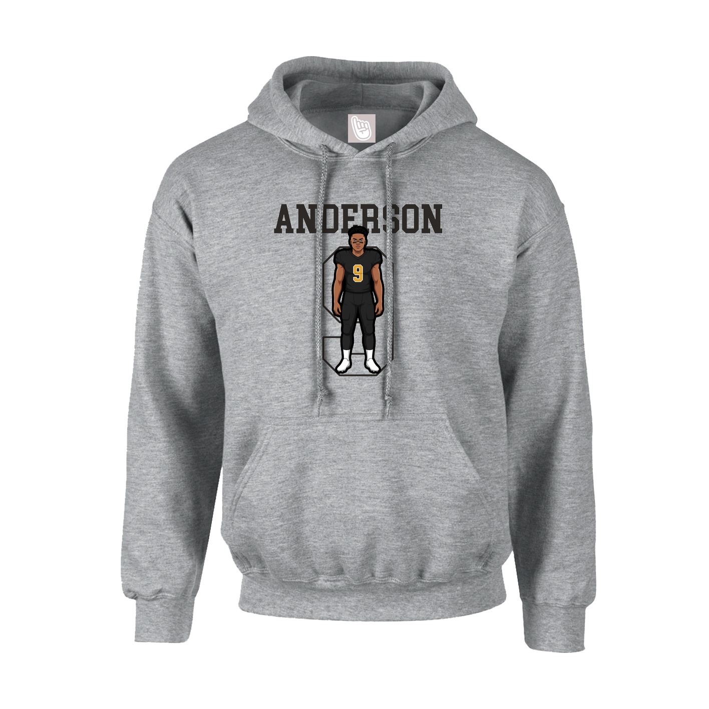 Youth Hoodie — Shirsey in Grey