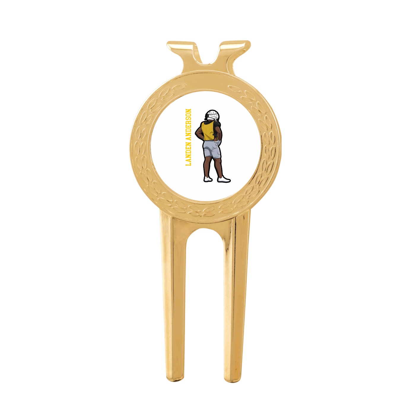 Divot Tool with Ball Marker — Name Vertical in Classic