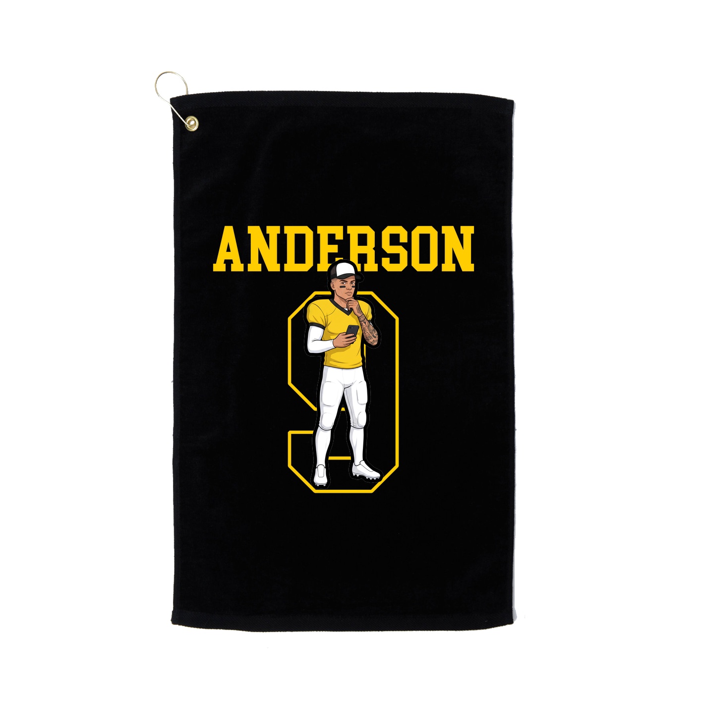 Golf Towel — Shirsey in Black