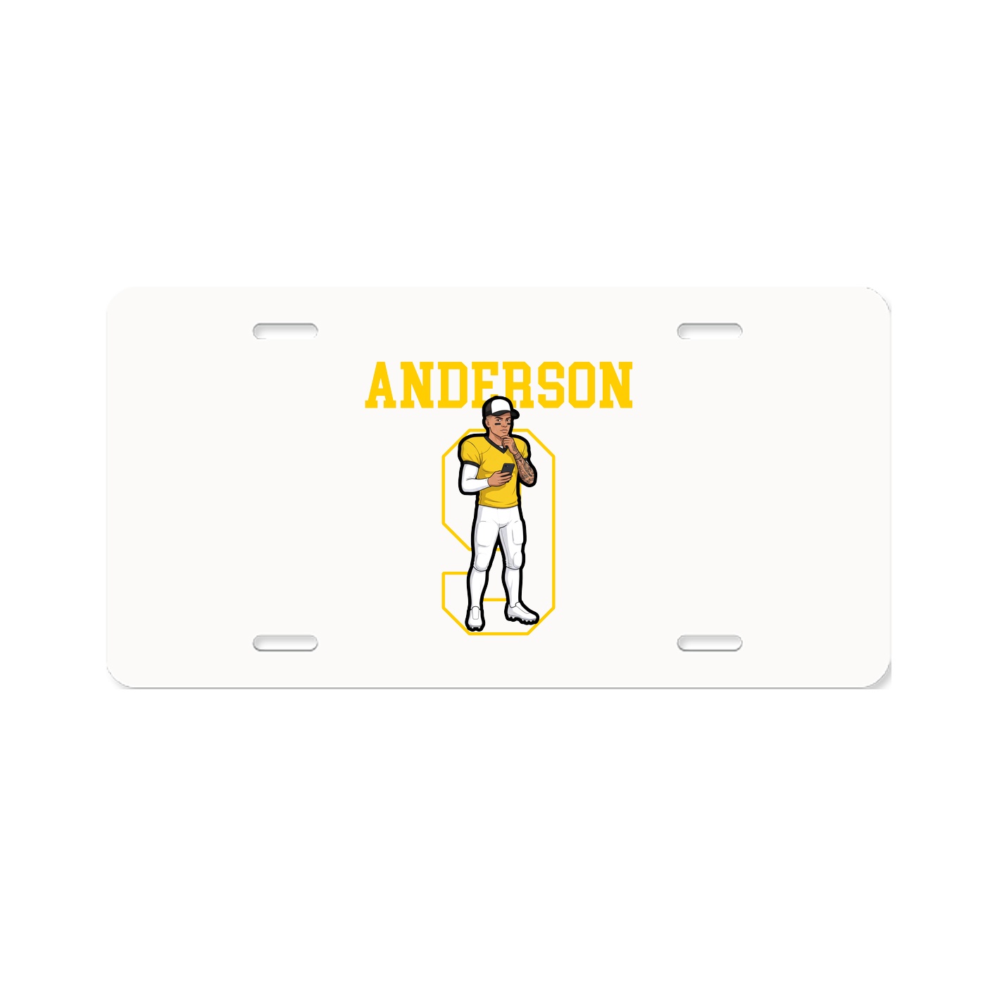 License Plate — Shirsey in Classic