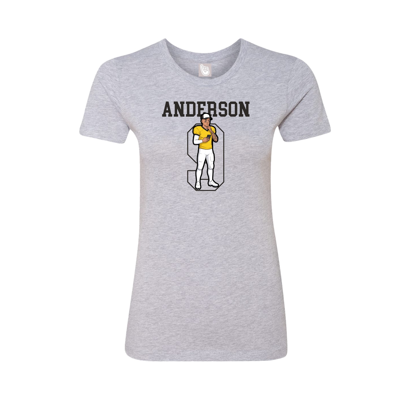 Womens Tee — Shirsey in Grey