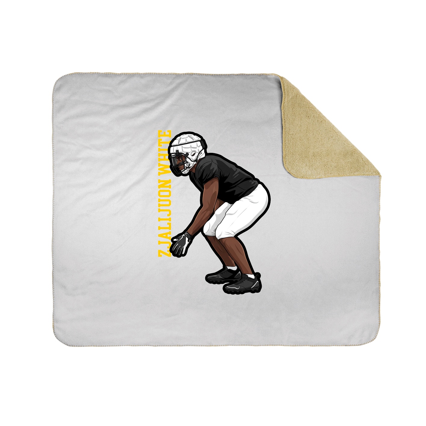 50x60 Sherpa Lined Throw Blanket