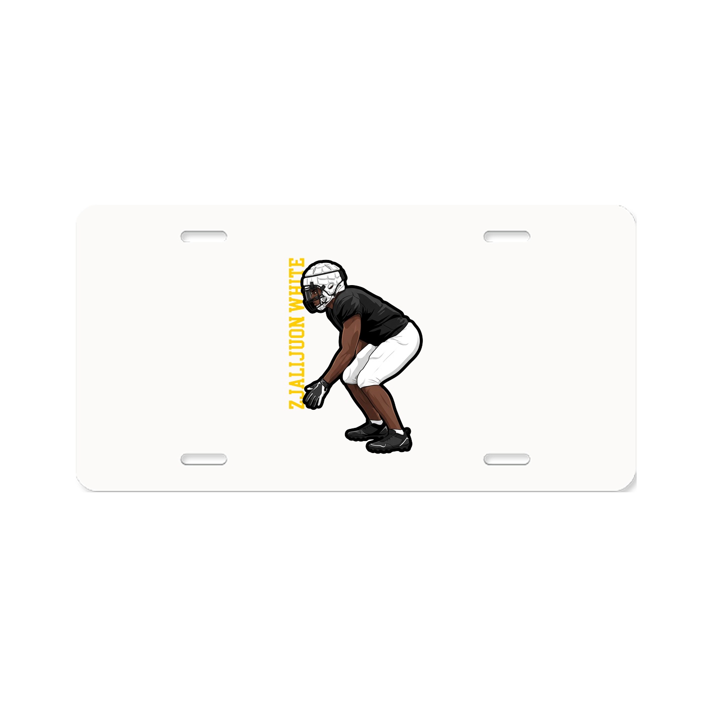 Aluminum License Plate
