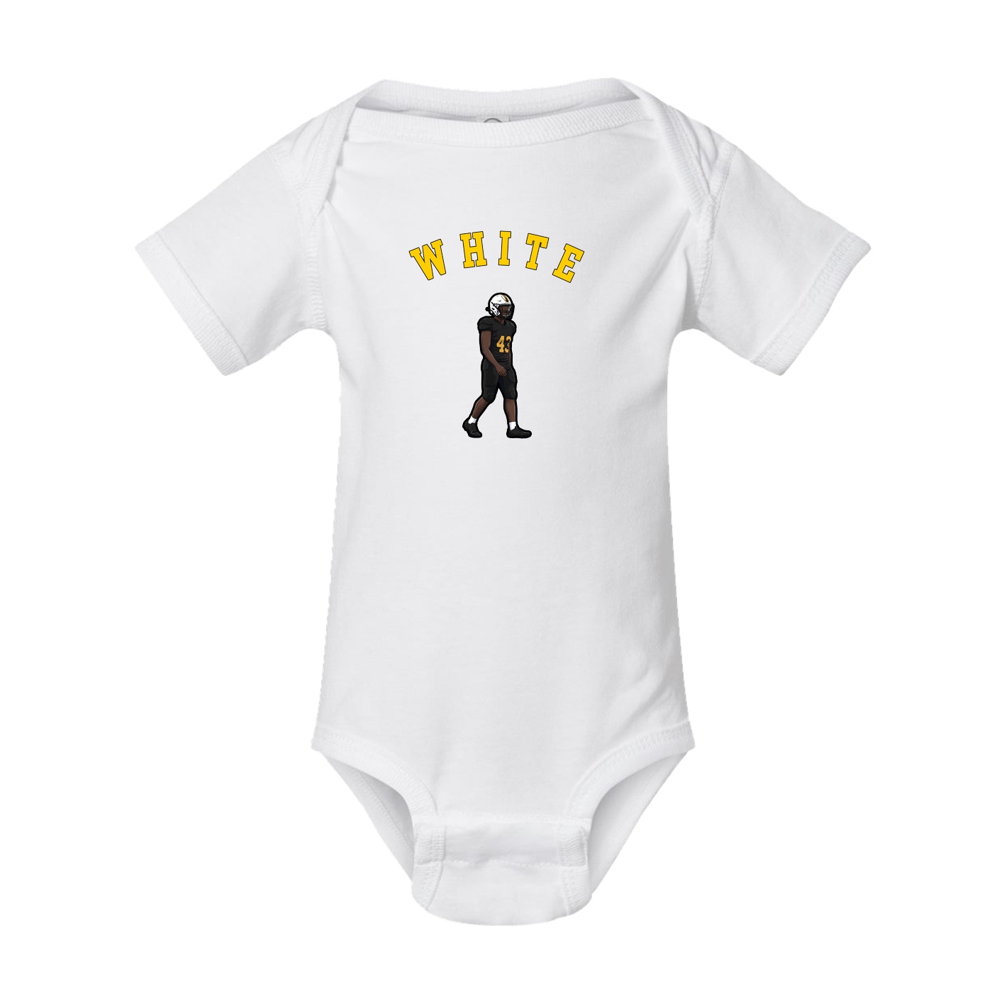 Baby Onesie — Shirsey Arch in White