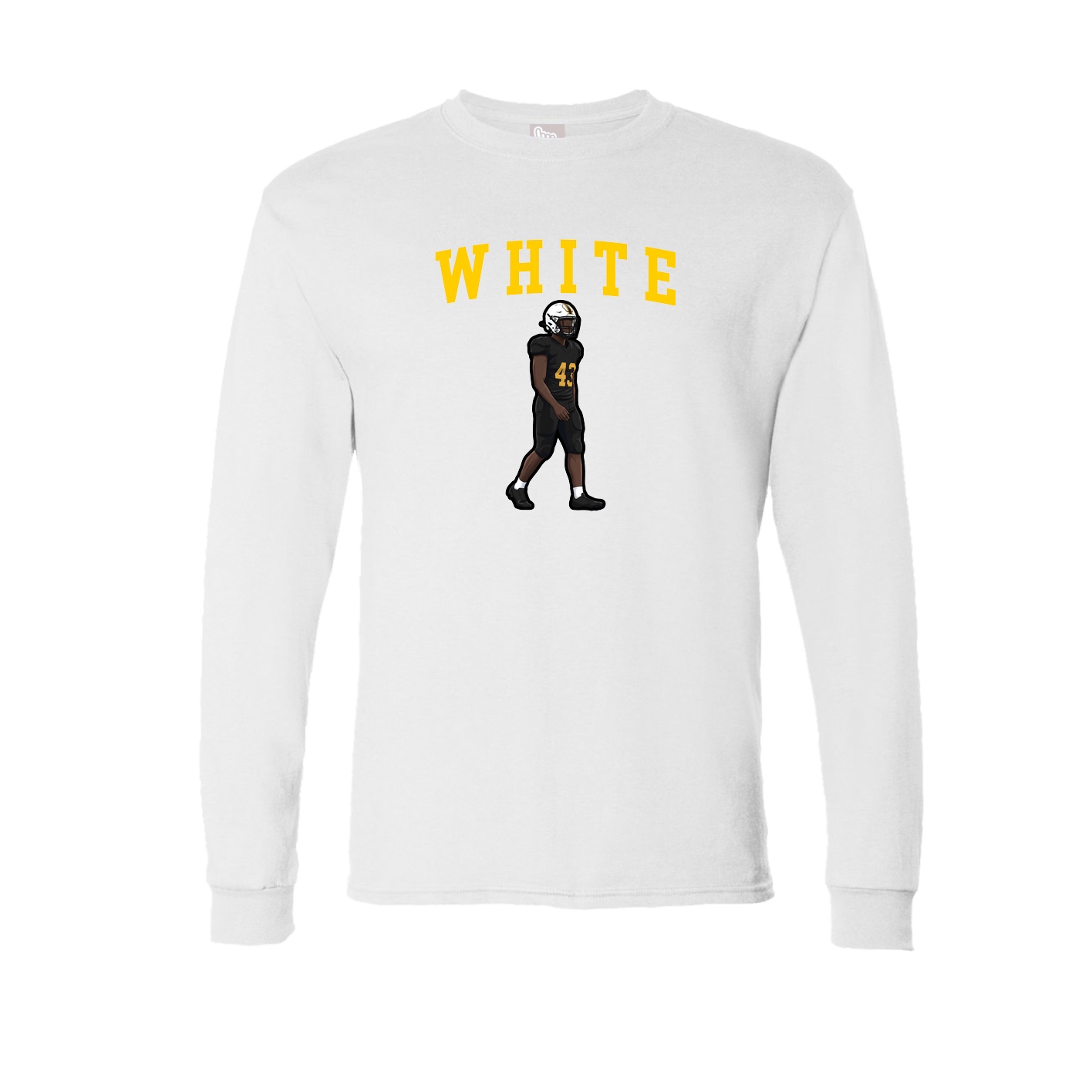Long Sleeve Tee — Shirsey in White