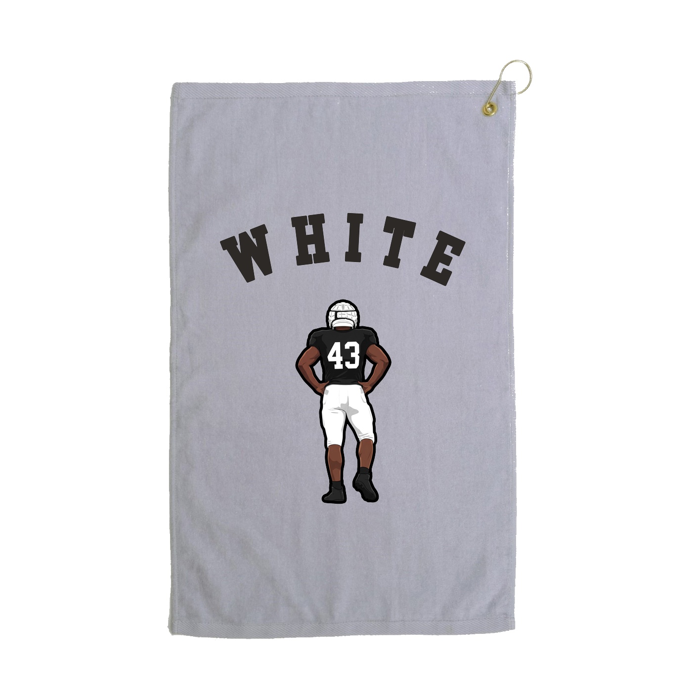 Golf Towel — Shirsey Arch in Grey