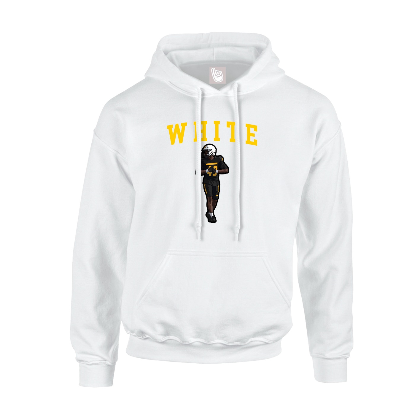 Youth Hoodie — Shirsey in White