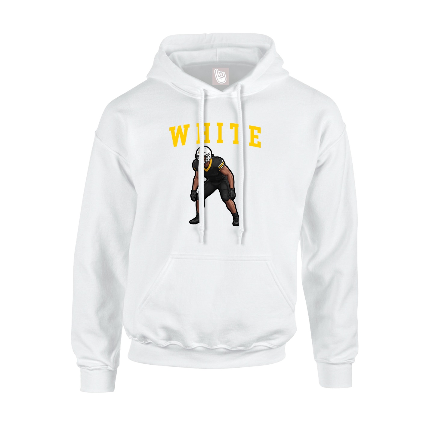 Youth Hoodie — Shirsey in White