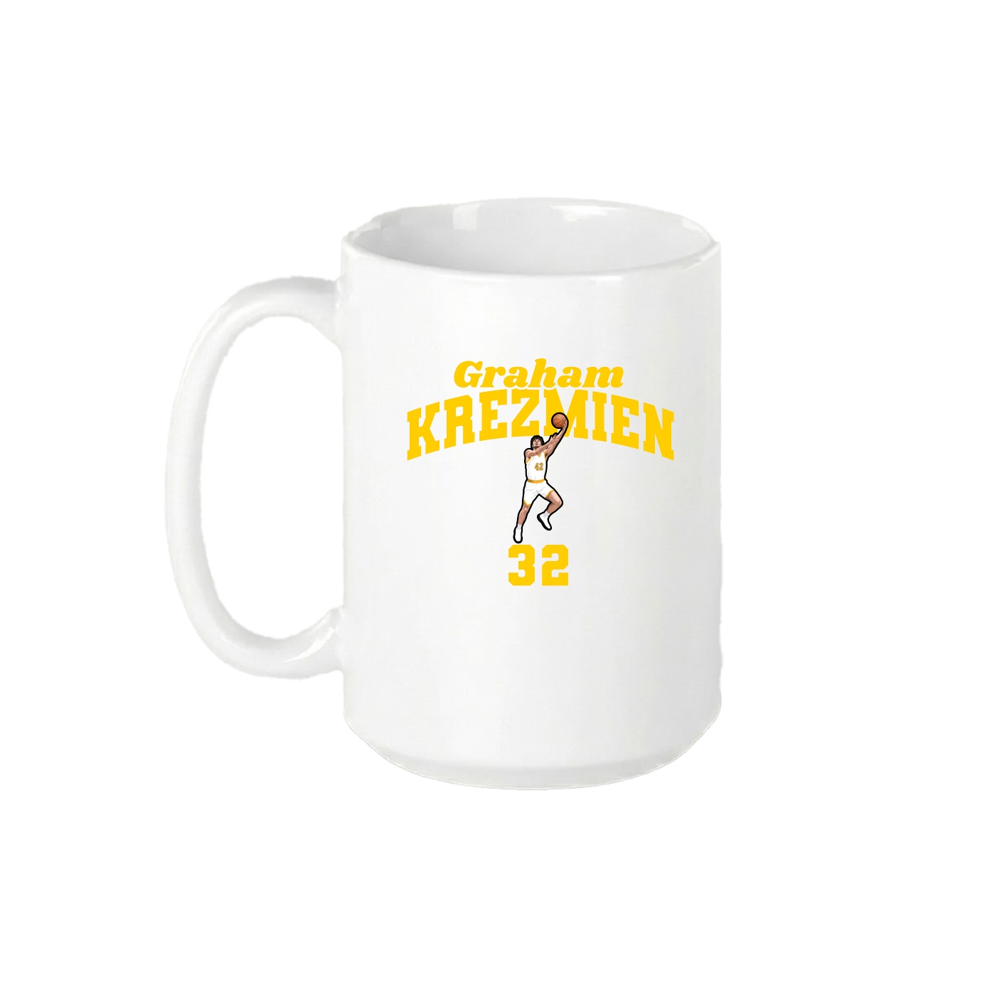 15oz Coffee Mug — Signature Arch in White