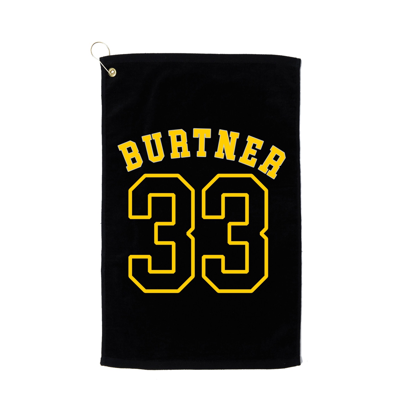 Golf Towel — Shirsey Arch in Black