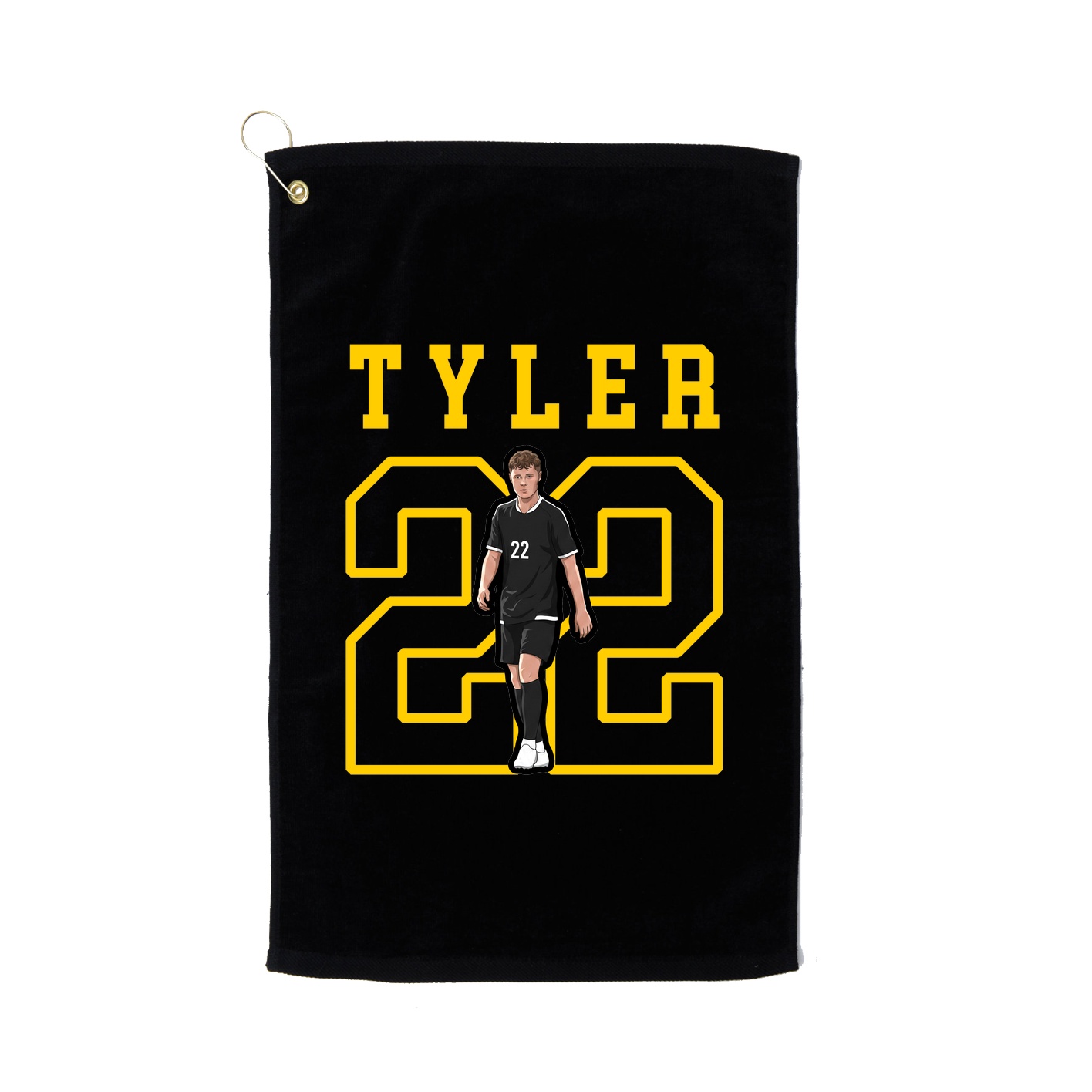 Golf Towel — Shirsey in Black