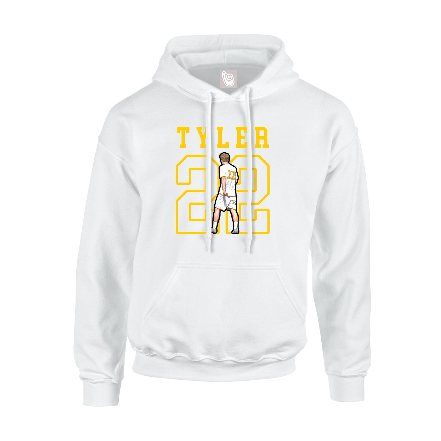 Youth Hoodie — Shirsey in White