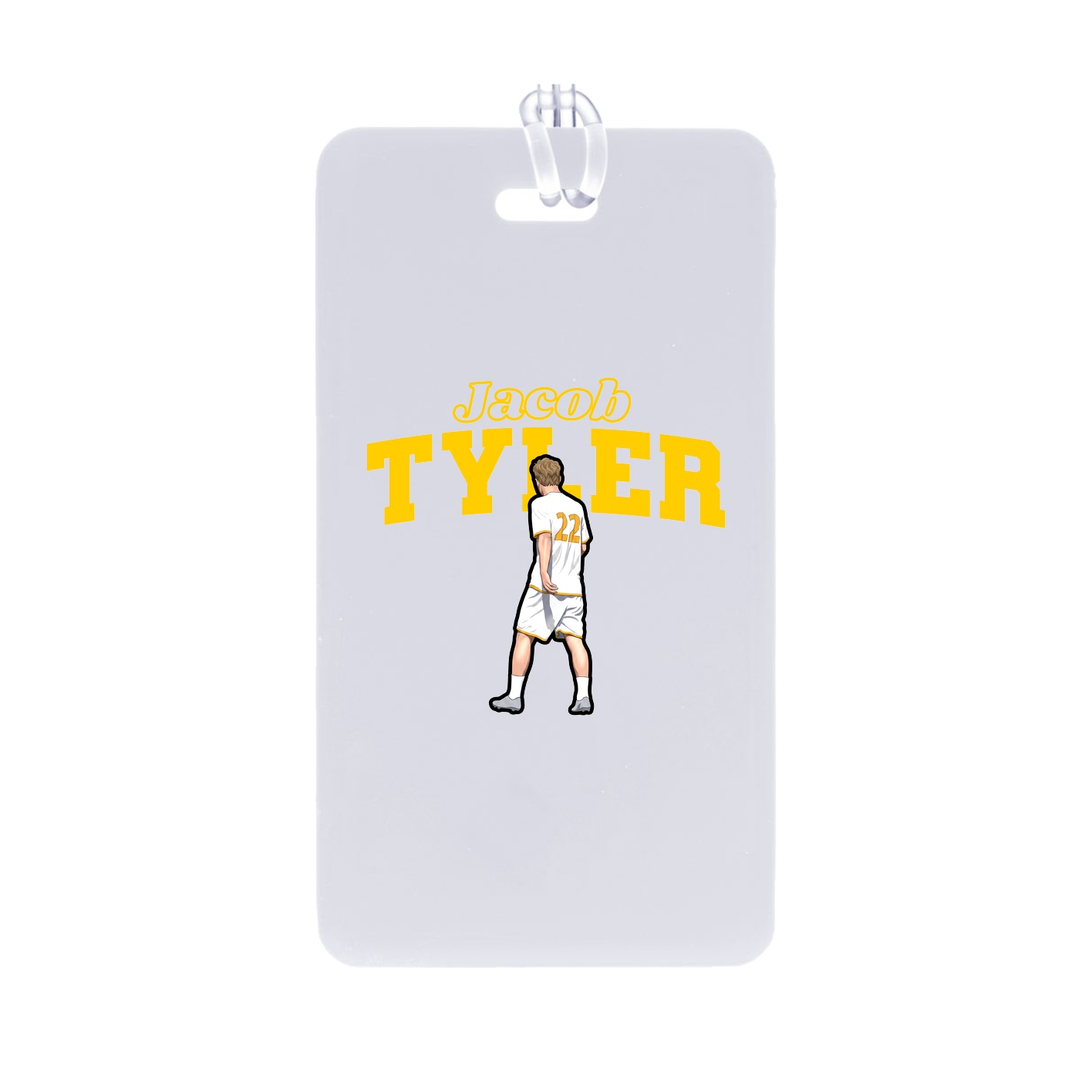 Bag Tag — Name Arch in Classic