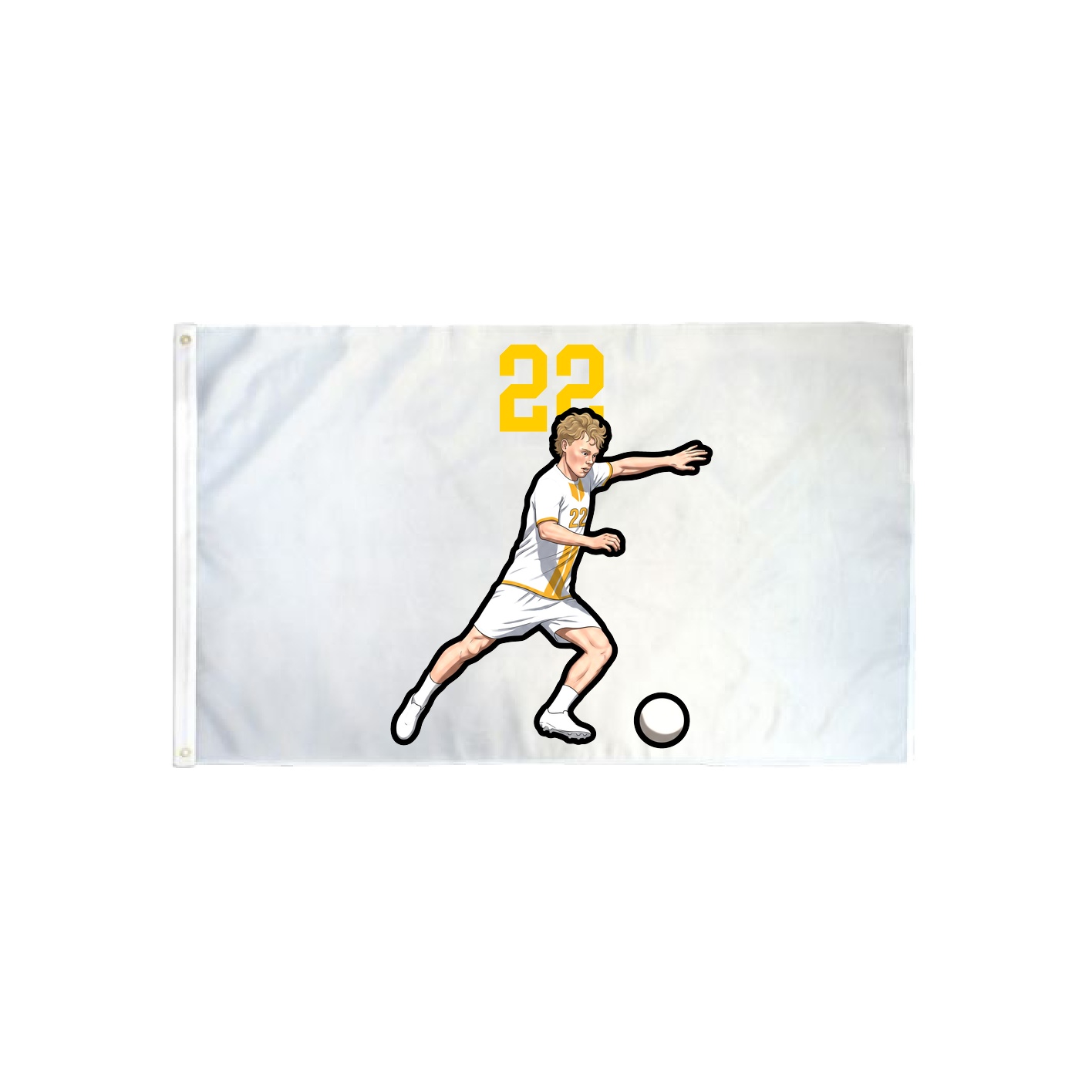 3x5 Flag — Number Top in Classic