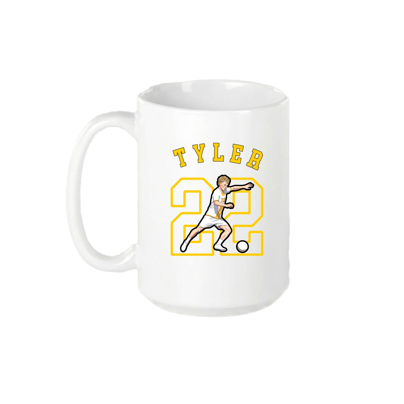 15oz Coffee Mug — Shirsey Arch in White