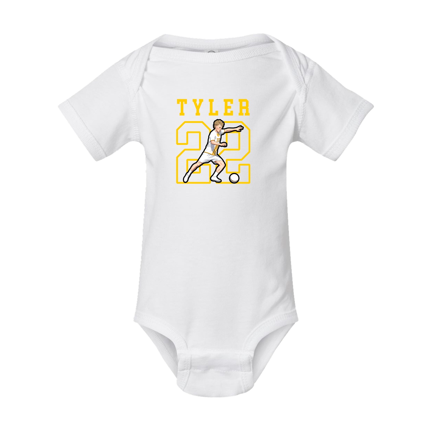 Baby Onesie — Shirsey in White