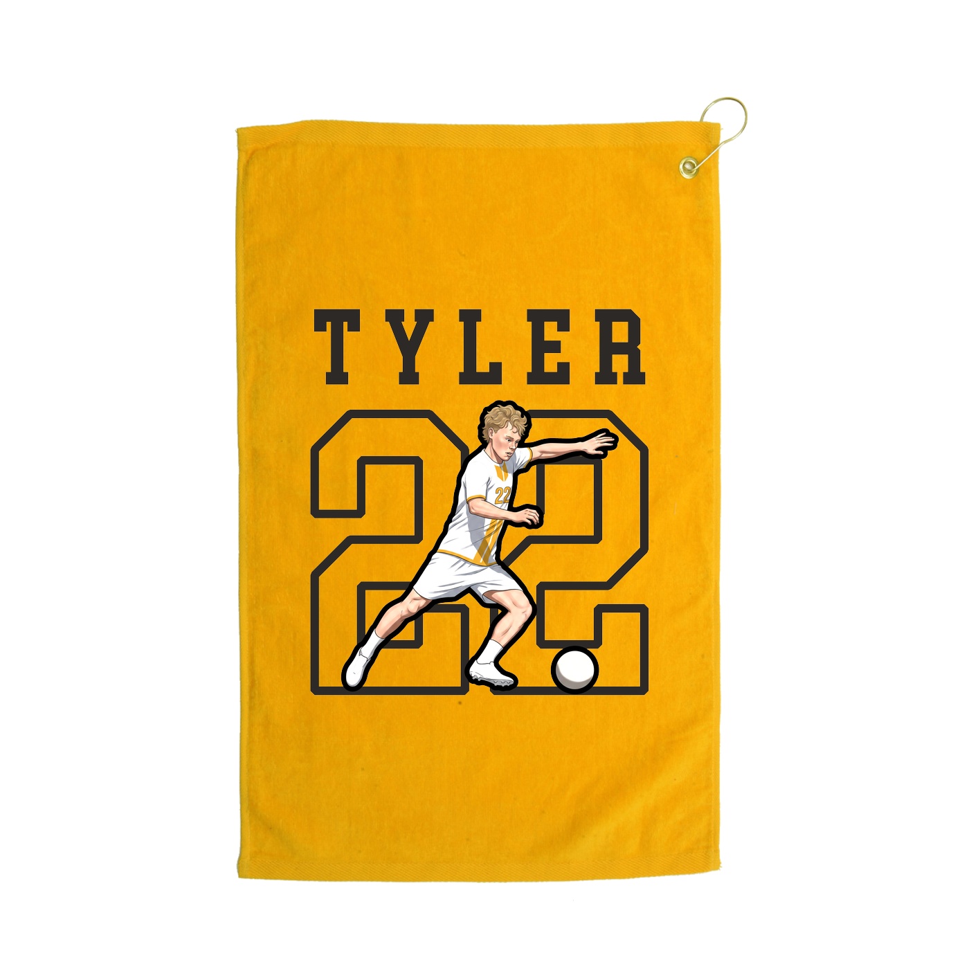 Golf Towel — Shirsey in Gold