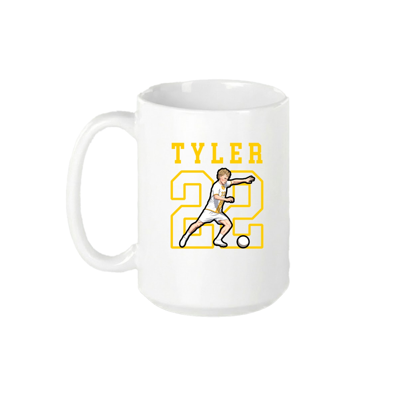 15oz Coffee Mug — Shirsey in White