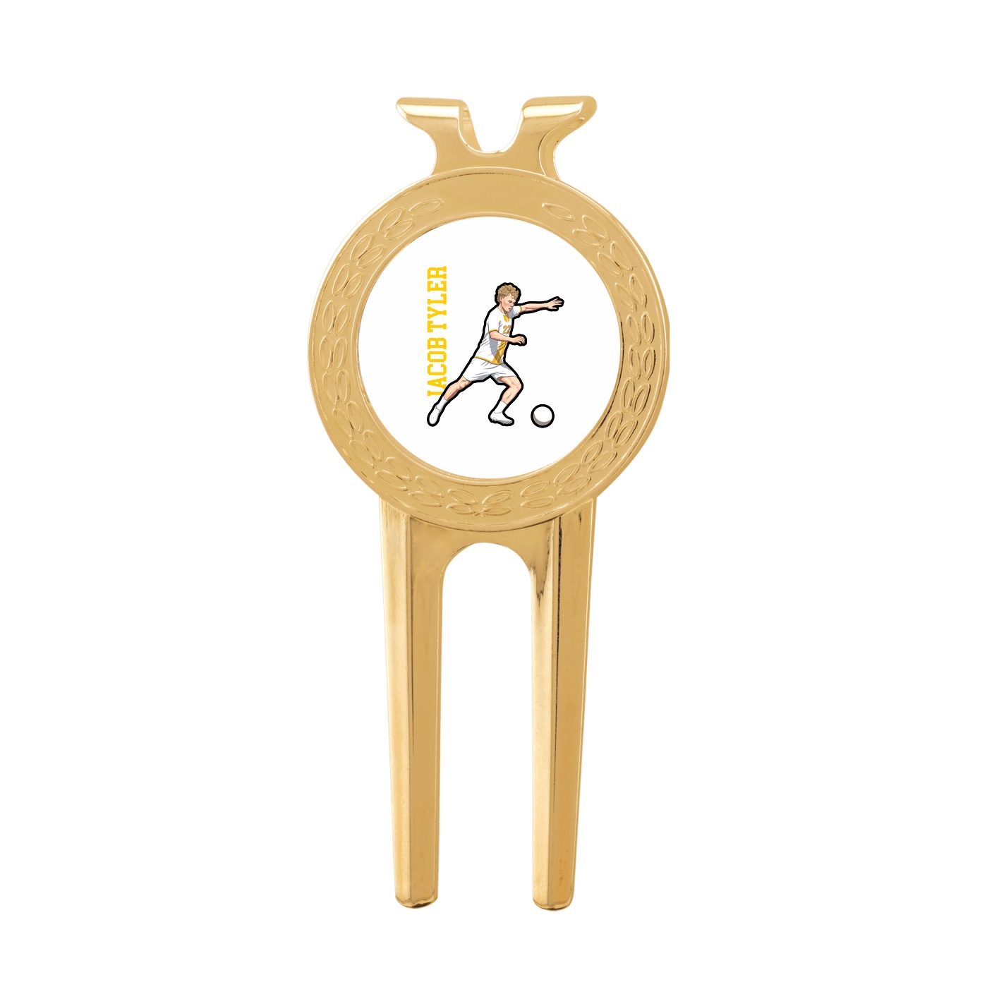 Divot Tool with Ball Marker — Name Vertical in Classic