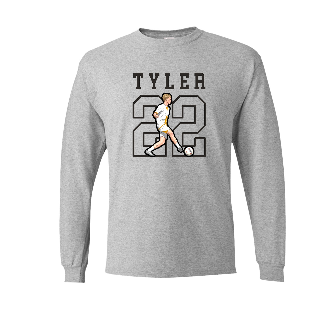Long Sleeve Tee — Shirsey in Grey