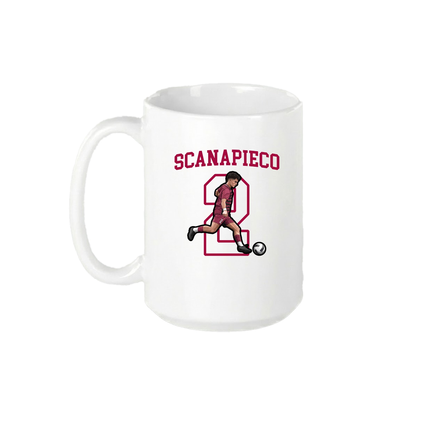 15oz Coffee Mug — Shirsey in White
