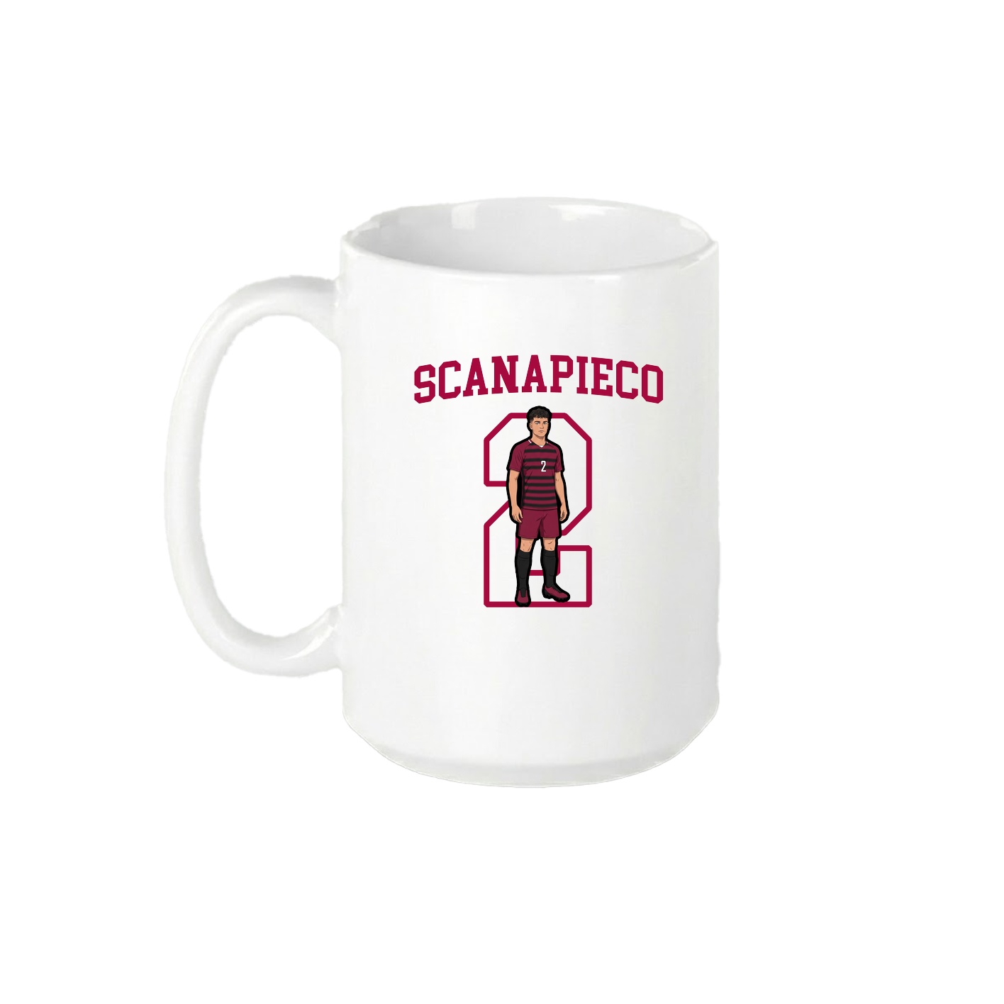15oz Coffee Mug — Shirsey in White