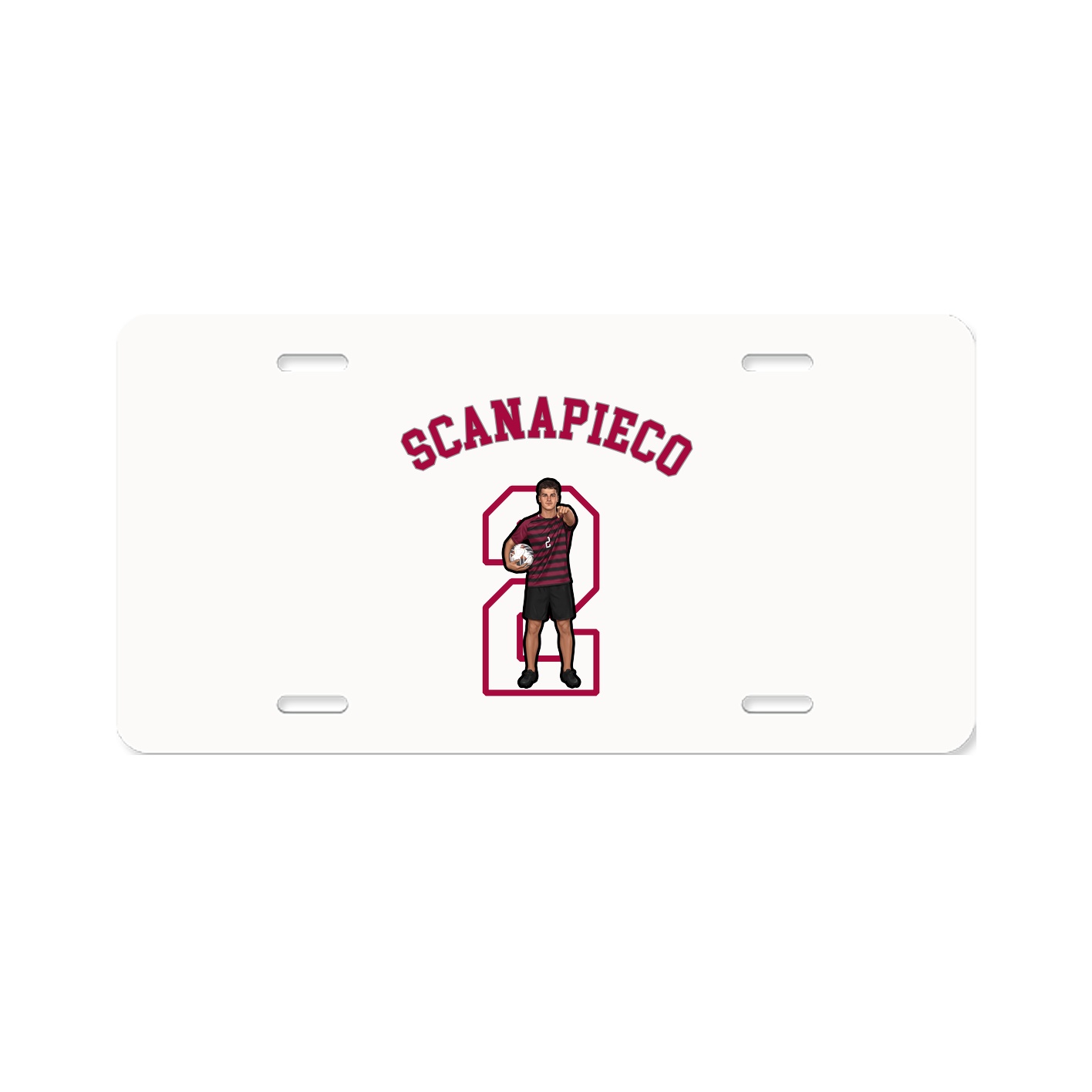 License Plate — Shirsey Arch in Classic