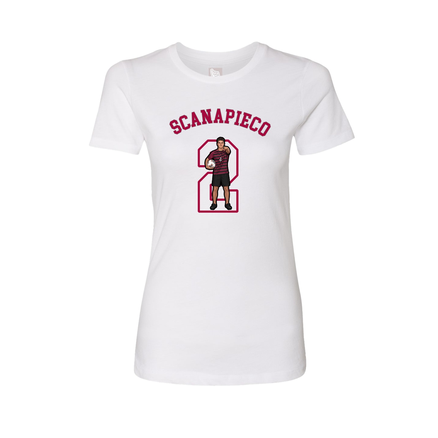 Womens Tee — Shirsey Arch in White