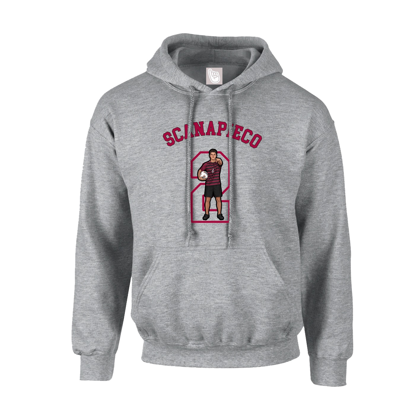 Hoodie — Shirsey Arch in Grey